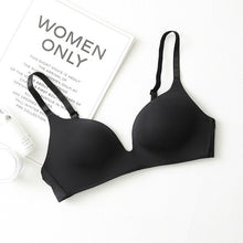 Load image into Gallery viewer, Seamless Bras for Women Push Up Bras No Wire Brassiere A B Cup Underwear Sexy Bra Three Quarters(3/4 Cup) Bra Women Lingerie