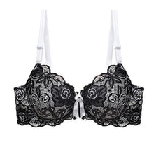 Load image into Gallery viewer, JSuper Push up Brassiere Girl Deep V B C Women's Bralette Underwear ulexy Plus Size Lace Bras for Women Sexy Lingerie 2020 Ziggy