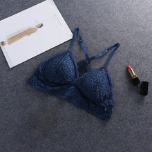 Load image into Gallery viewer, Bra Wireless Ziggy Bras for Women Lingerie BH Lace Ziggy Sexy Bralette Push Up Bra Plus Size Y-line Straps Backless Lace Bras Large Size