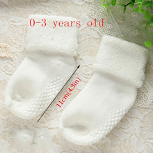 Load image into Gallery viewer, Newborn Baby Socks Spring Summer Baby Boy Girl Ziggy Polyester/Cotton Socks Sokken Infant Toddler Kids Anti Slip Floor Socks neonato