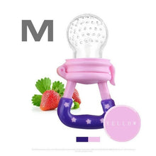 Load image into Gallery viewer, Silicone Kids Pacifier Feeder For Fruits Food Nibler Baby Pacifier Infant Nipple Soother Toddler