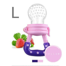 Load image into Gallery viewer, Silicone Kids Pacifier Feeder For Fruits Food Nibler Baby Pacifier Infant Nipple Soother Toddler