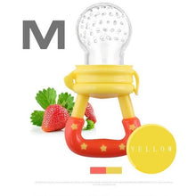 Load image into Gallery viewer, Silicone Kids Pacifier Feeder For Fruits Food Nibler Baby Pacifier Infant Nipple Soother Toddler