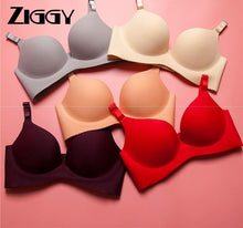 Load image into Gallery viewer, Sexy Ziggy Push Up Wireless bra Intimates Female Underwear Sexy ABC Cup Bras For Women Seamless Bra