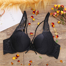 Load image into Gallery viewer, Sexy Push Up Bra Lingerie Femme Transparent Seamless Wireless Bra Intimates Lace Bralette New Brassiere Crop Top Bras For Women