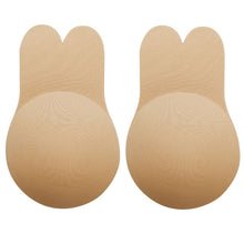 Load image into Gallery viewer, Ziggy Nipple Cover Reusable Breast Pasties Silicone Invisible Lingerie Push Up Bra Rabbit Strapless Adhesive Bra Sticker Self Adhesive