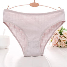 Load image into Gallery viewer, New Ziggy Cotton Briefs Solid 8 Colors Lingerie Underpants for Girls Sexy Women Panties Female Underwear
