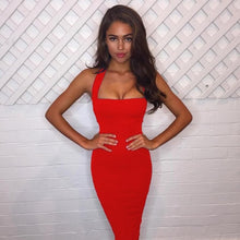 Load image into Gallery viewer, 2020 Summer Bandage Dress Women Vestidos Ziggy New Sexy Bodycon Celebrity Evening Party Dresses