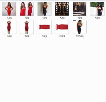 Load image into Gallery viewer, 2020 Summer Bandage Dress Women Vestidos Ziggy New Sexy Bodycon Celebrity Evening Party Dresses