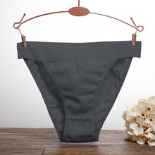 Load image into Gallery viewer, Ziggy Women 100% Cotton Panties Sexy Low Waist Underwear Panties for Female Lingerie Underpants Hollow Heart Embossed Briefs Solid Color