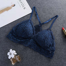 Load image into Gallery viewer, New Push Up Bra Plus Size 2020 Y-line Straps Backless Bras Large Size Ziggy Bra Wireless Bras for Women Lingerie BH Lace Sexy Bralette