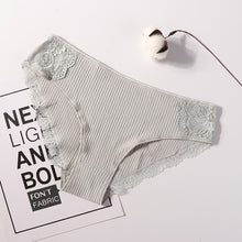 Load image into Gallery viewer, Ziggy Women Fashion Cozy Lingerie Tempting Briefs High Quality Women's Underpant Low Waist Intimates Underwear Sexy Lace Panties
