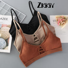 Load image into Gallery viewer, Ziggy Bralette Sexy Lingerie Seamless Hollow Out Soft Bras For Women Wireless Push Up Bra Comfortable Underwear