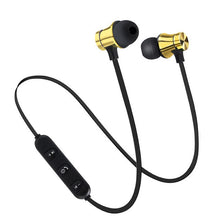 Load image into Gallery viewer, iPhone Samsung Xiaomi Sony,HTC,Huawei, Magnetic Wireless bluetooth Earphone AXT11 music headset Phone Neckband sport Earbuds Earphone with Mic