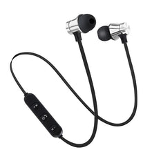Load image into Gallery viewer, iPhone Samsung Xiaomi Sony,HTC,Huawei, Magnetic Wireless bluetooth Earphone AXT11 music headset Phone Neckband sport Earbuds Earphone with Mic