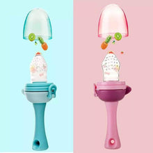 Load image into Gallery viewer, Small Baby nipple Teethers With  Nibbler Kids Fruit Feeder Nipples Feeding Safe Baby Teat PacifierPacifier Chain Gift Fresh Food