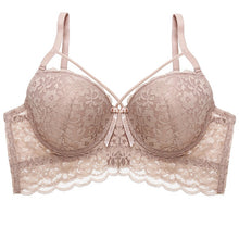 Load image into Gallery viewer, New Lace Fly Bra Female Brassiere Lingerie Plus Size C D Cup Push Up Seamless Comfortable Full Coverage Unlined Bra 2020