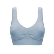 Load image into Gallery viewer, Sexy women push up Fitted BREAST bra big size backless Ziggy bras plus size wireless brassiere breathable seamless bra 1pcs