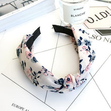 Load image into Gallery viewer, New Ziggy Head Hoop Top Knot Headband For Women Girls printing Headdress Hair Accessories
