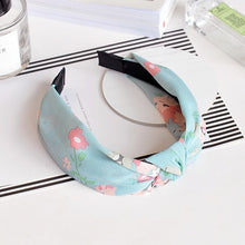 Load image into Gallery viewer, New Ziggy Head Hoop Top Knot Headband For Women Girls printing Headdress Hair Accessories
