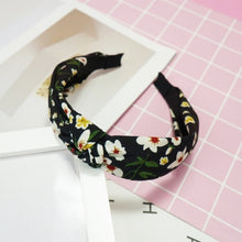 Load image into Gallery viewer, New Ziggy Head Hoop Top Knot Headband For Women Girls printing Headdress Hair Accessories
