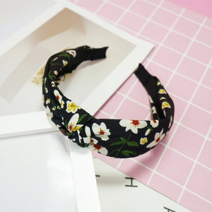 New Ziggy Head Hoop Top Knot Headband For Women Girls printing Headdress Hair Accessories