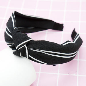 New Ziggy Head Hoop Top Knot Headband For Women Girls printing Headdress Hair Accessories