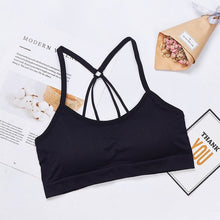 Load image into Gallery viewer, 2020 Yoga Running Female Pad Sportswear Tank Tops Sports Push Up Bras Ziggy
