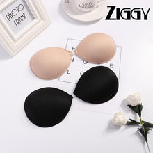 Load image into Gallery viewer, Invisible Push Up Bra Self-Adhesive Silicone Bust Front Closure sticky bra 2020
