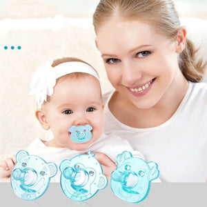 Baby Cartoon Pacifier Ziggy Baby Silicone Pacifier Dummy Nipples Pacifier Breast Milk Round Head Baby Sleeping Pacifier