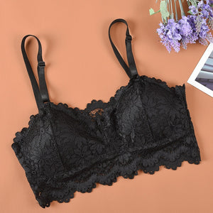 2020 New Arrival Women Push Up Wireless Ziggy Lace Bra Top Women Plus Size Bralette Lingerie Full Cup Underwear