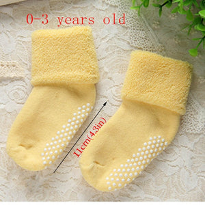 Newborn Baby Socks Spring Summer Baby Boy Girl Ziggy Polyester/Cotton Socks Sokken Infant Toddler Kids Anti Slip Floor Socks neonato