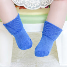 Load image into Gallery viewer, Newborn Baby Socks Spring Summer Baby Boy Girl Ziggy Polyester/Cotton Socks Sokken Infant Toddler Kids Anti Slip Floor Socks neonato
