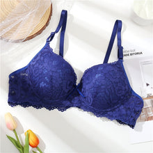 Load image into Gallery viewer, Ziggy Lace Bra Beauty Back Push Up Bralette Brassiere 2020 Sexy Underwire Bra For Women Underwear Solid Color Female Lingerie
