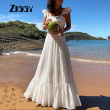 Load image into Gallery viewer, ZIGGY 2020 Women Maxi Kawaii Women&#39;s Plus Size Summer Long Large Size
