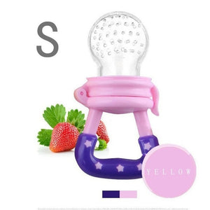 Silicone Kids Pacifier Feeder For Fruits Food Nibler Baby Pacifier Infant Nipple Soother Toddler