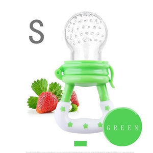 Silicone Kids Pacifier Feeder For Fruits Food Nibler Baby Pacifier Infant Nipple Soother Toddler