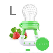 Load image into Gallery viewer, Silicone Kids Pacifier Feeder For Fruits Food Nibler Baby Pacifier Infant Nipple Soother Toddler
