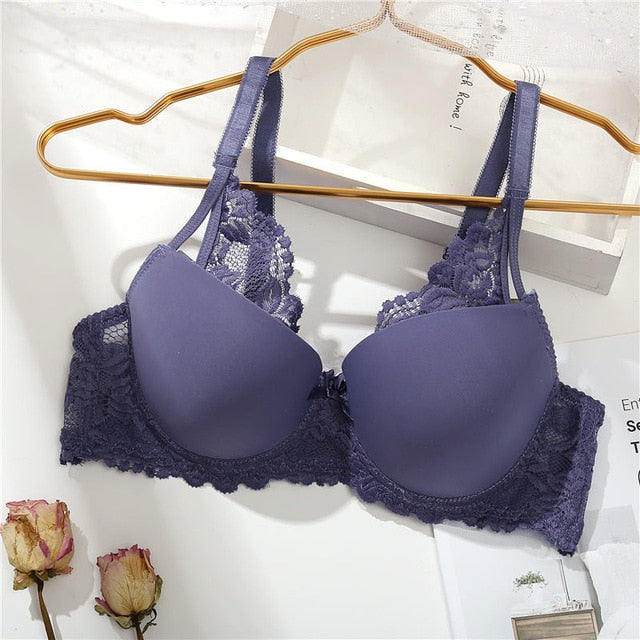 Sexy Female Ziggy NYLON 2020  Brassiere Lingerie Bralette for Women Lace Floral Back Closure Bras