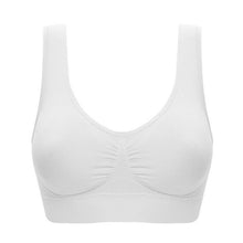 Load image into Gallery viewer, Fashion New 2020 Double Layer Large Size Ziggy Seamless Rimless Vest Style No Trace Sports Bra
