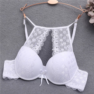 Sexy Push Up Bra Lingerie Femme Transparent Seamless Wireless Bra Intimates Lace Bralette New Brassiere Crop Top Bras For Women