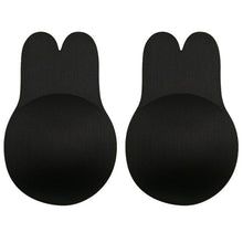 Load image into Gallery viewer, Ziggy  Nipple Cover Reusable Breast Pasties Silicone Invisible Lingerie Push Up Bra Rabbit Strapless Adhesive Bra Sticker Self Adhesive
