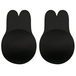 Ziggy  Nipple Cover Reusable Breast Pasties Silicone Invisible Lingerie Push Up Bra Rabbit Strapless Adhesive Bra Sticker Self Adhesive