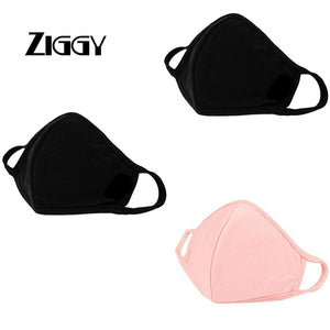 Ziggy Cotton Thin Men Women Personality (Spacial) 3D Mask Dustproof Earloop Face Mouth Mask