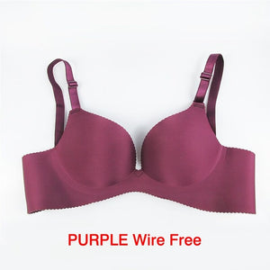 Bralette Backless Plunge Intimates Female Underwear 2020 Sexy Deep U Cup Bras For Women Ziggy New Polyester  Push Up Lingerie Seamless Bra