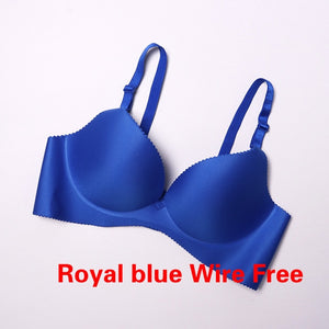 Bralette Backless Plunge Intimates Female Underwear 2020 Sexy Deep U Cup Bras For Women Ziggy New Polyester  Push Up Lingerie Seamless Bra