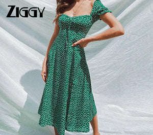 Conmoto 2020 Ziggy  Summer Vintage Best Quality Party Dress