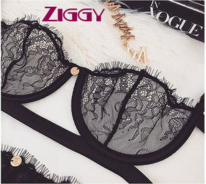 2020 Ziggy Women Intimates Sexy Push-up Bra & Brief Sets Women's underwear Set Sexy Lingerie Set