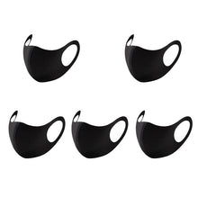 Load image into Gallery viewer, 1/5pcs  Adult Unisex Healthy Dust Proof Polyester Mouth Mask Reusable Breathable Three-dimensional Mask Face Cover
