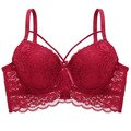 Lace Bras For Women Brassiere Underwire Ziggy 2020 Sexy Ultra Thin Underwear Plus Size C D cup Lingerie Floral Female Bras